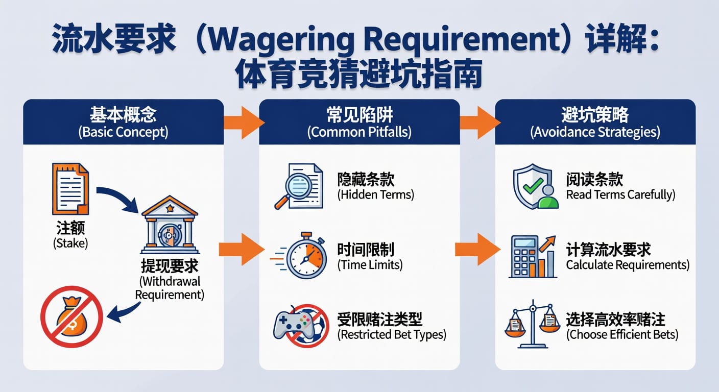 流水要求 wagering requirement 详解与计算