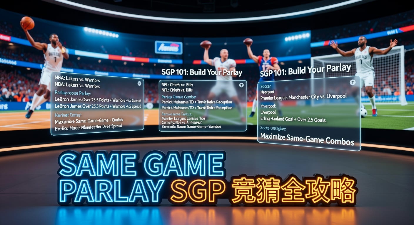 same game parlay SGP 实战指南：规则、风险与投注技巧