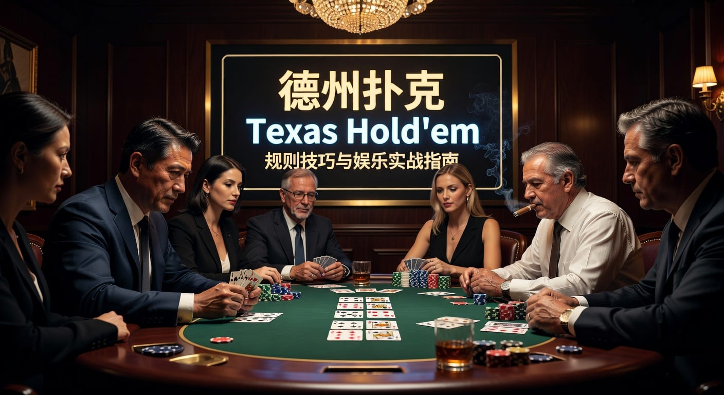 德州扑克 texas hold'em 实战入门与牌桌判断